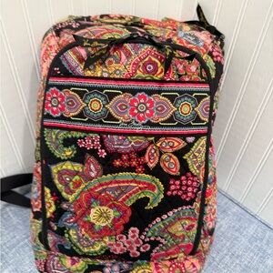 Vera Bradley Black with Multicolor Paisley Laptop Case
